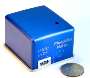 6軸 光ファイバジャイロ<br>U121D［小型・軽量・低消費電力］